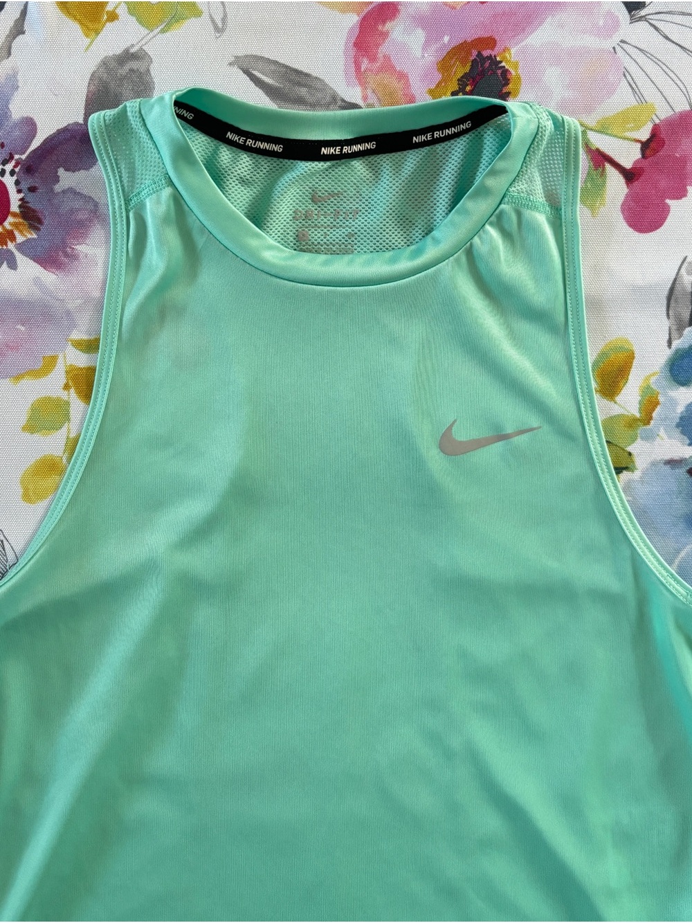 Nike - Women’s Mint Green Running Tank Top